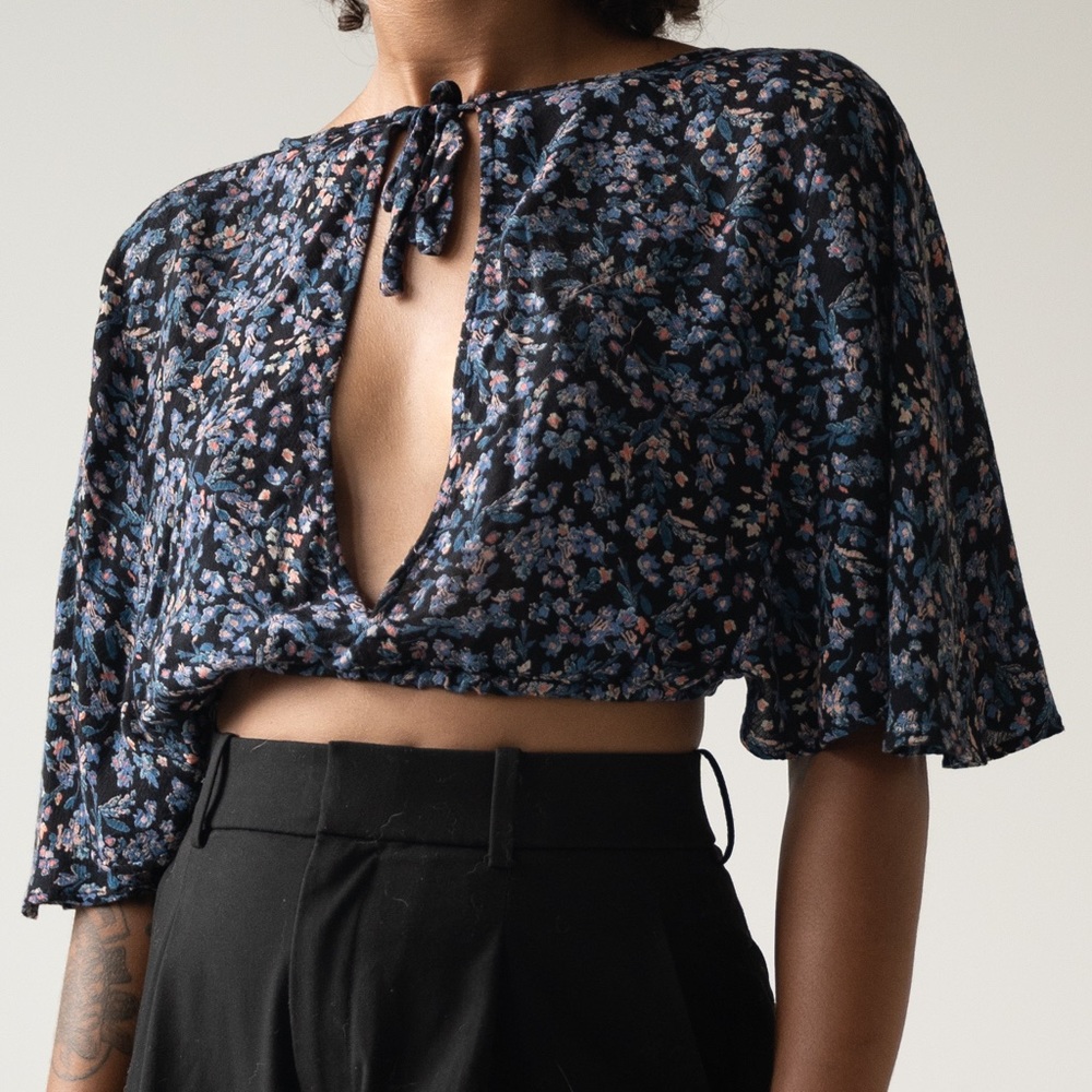 SOLD Two Way Wear, Floral Top